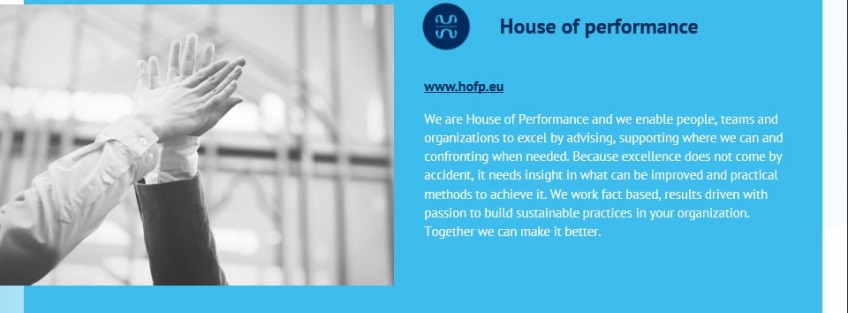 Interview with Maarten Holland, Consultant, House of Performance